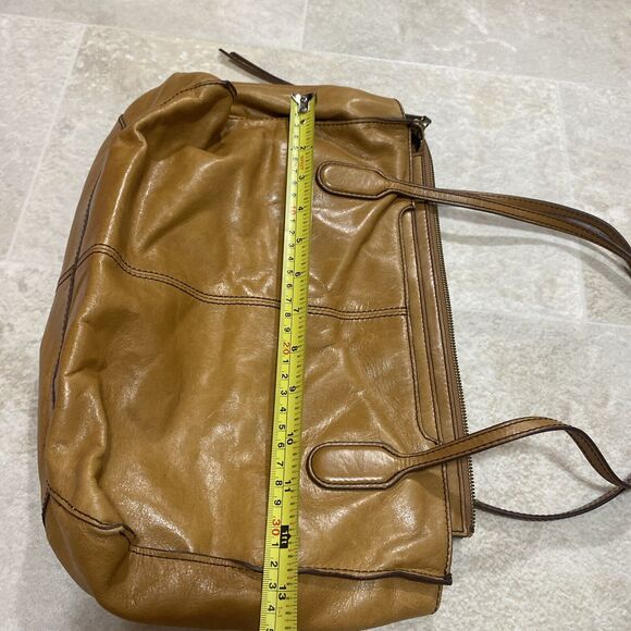 Hobo Shoulder Purse Friar Brown Distress Leather Sophisticated office - Picture 10 of 16